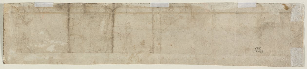 部分的な建築の研究、前半1500年代。 作： 不明
