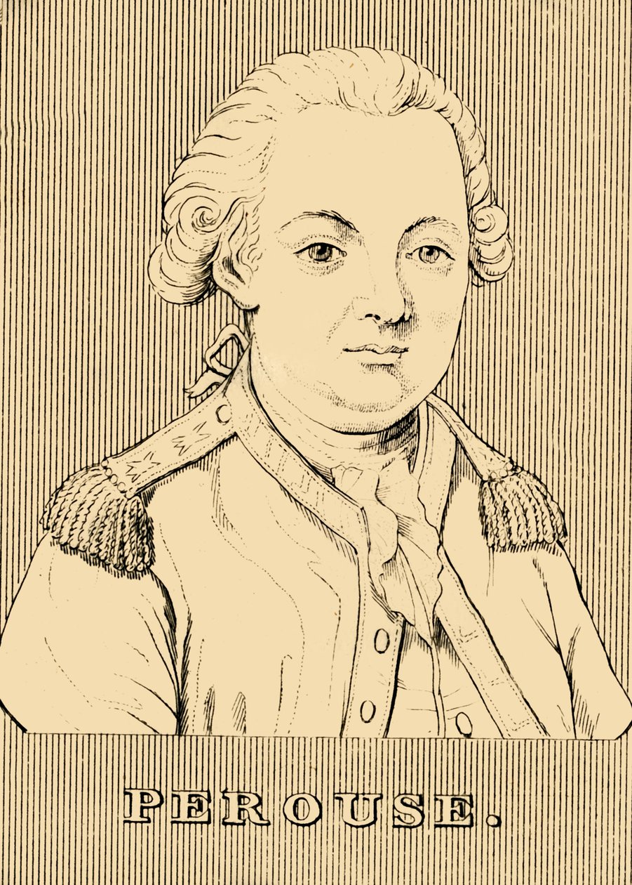 Perouse、1741-1788、1830。 作： 不明