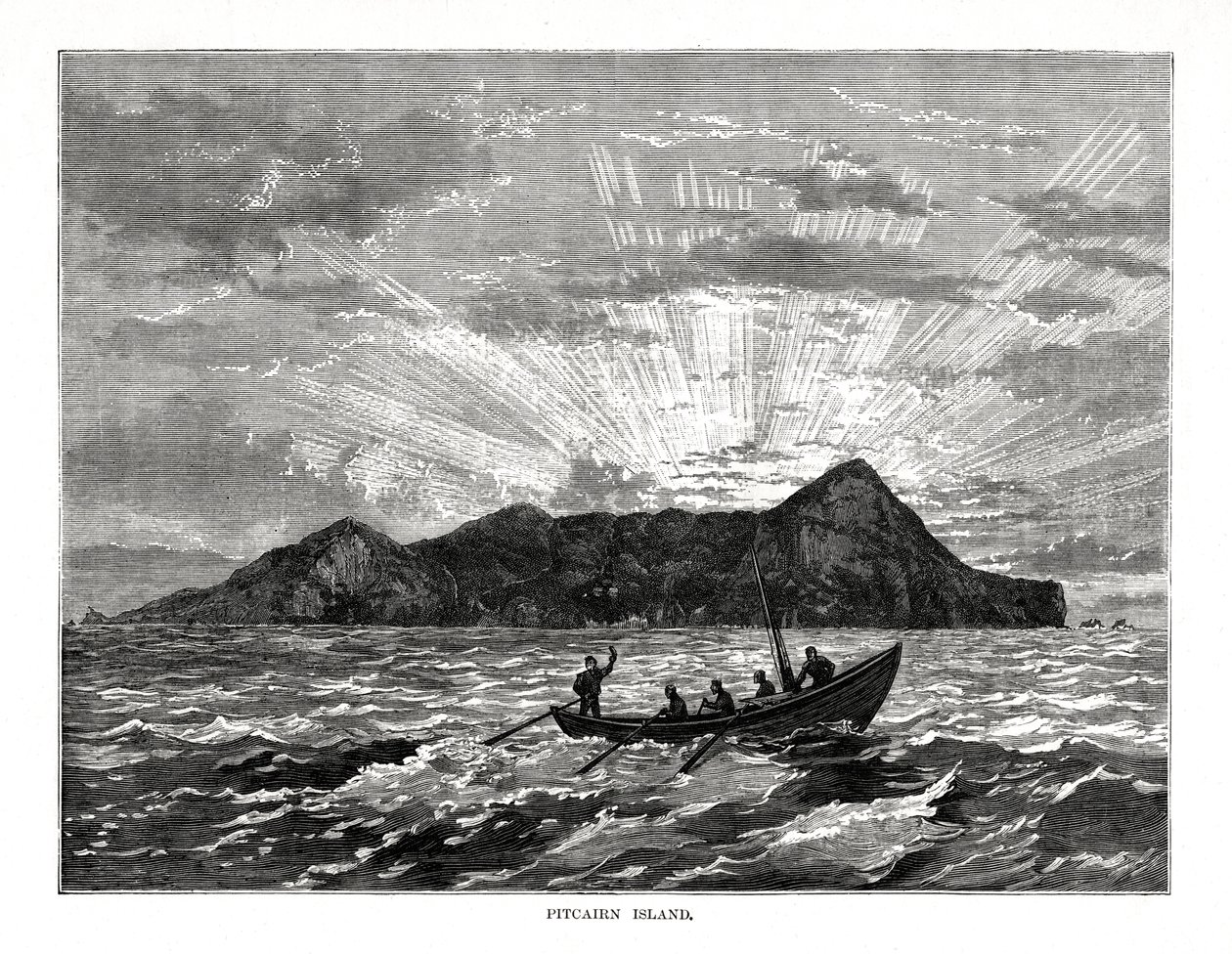 太平洋、ピトケアン島、1877 作： 不明