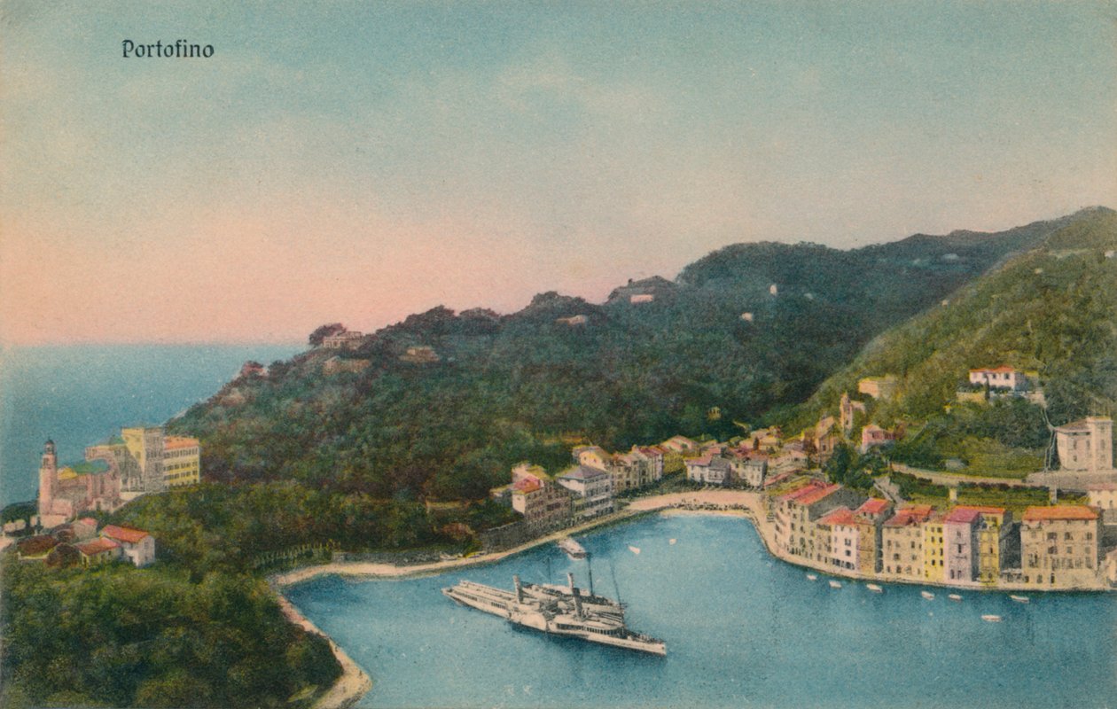 ポルトフィーノ、c1900。 作： 不明
