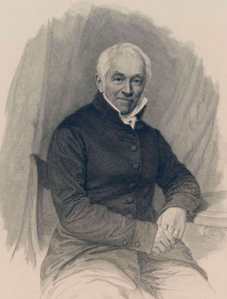 Ernst Moritz Arndt 1769-1860 の肖像。 作： 不明