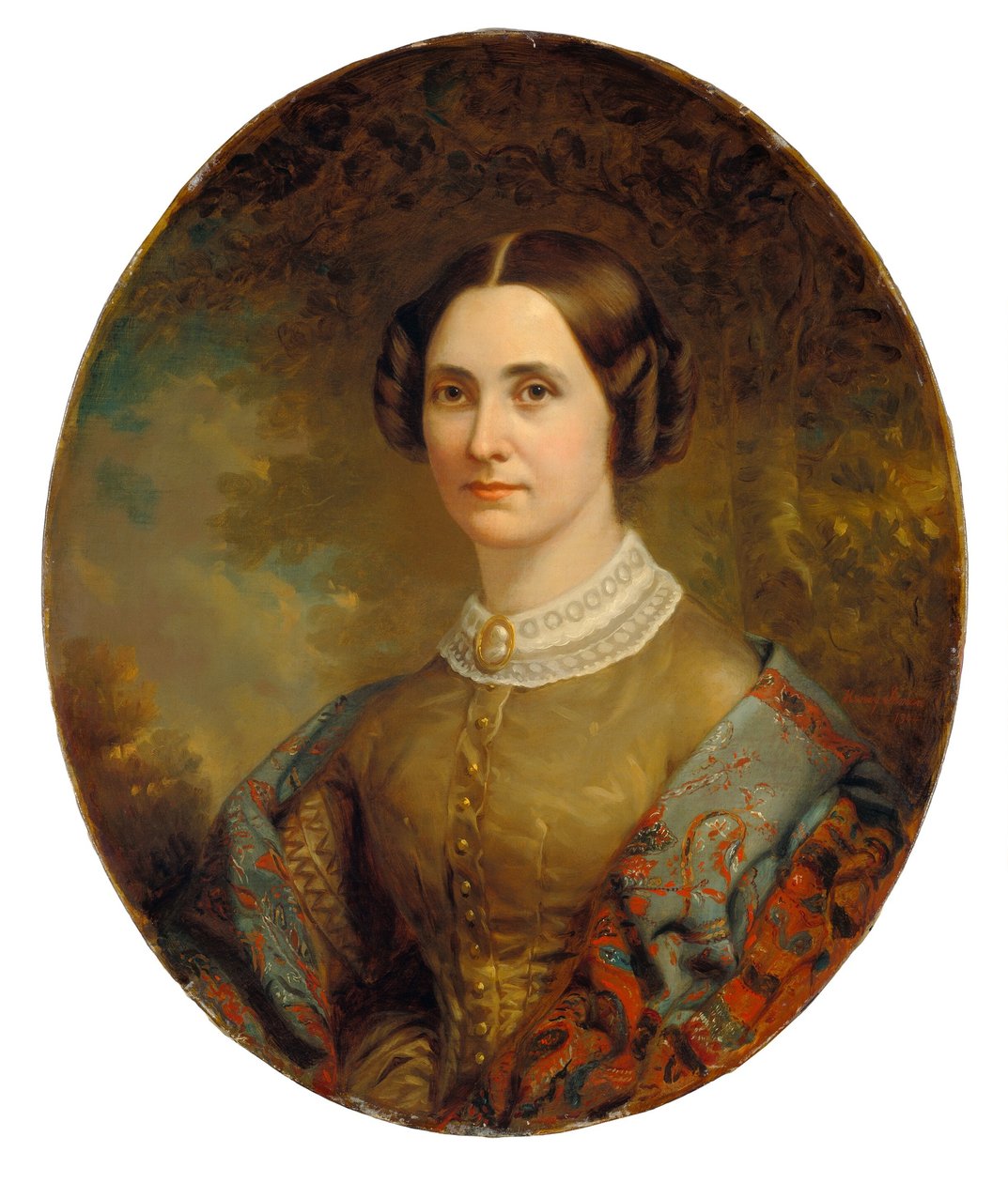 女性の肖像、c。 18551860。 作： 不明