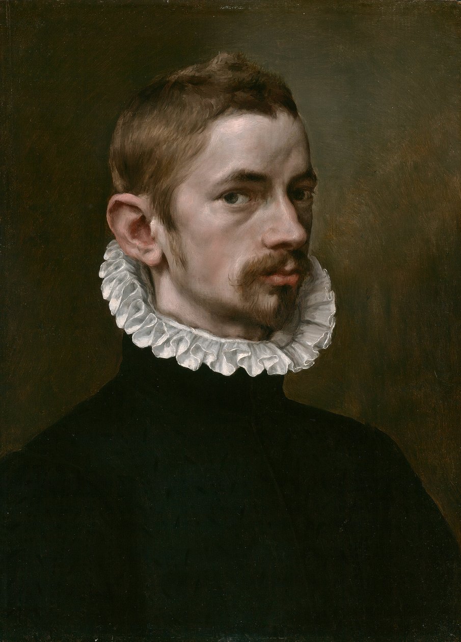 男の肖像、c。 1575年。 作： 不明