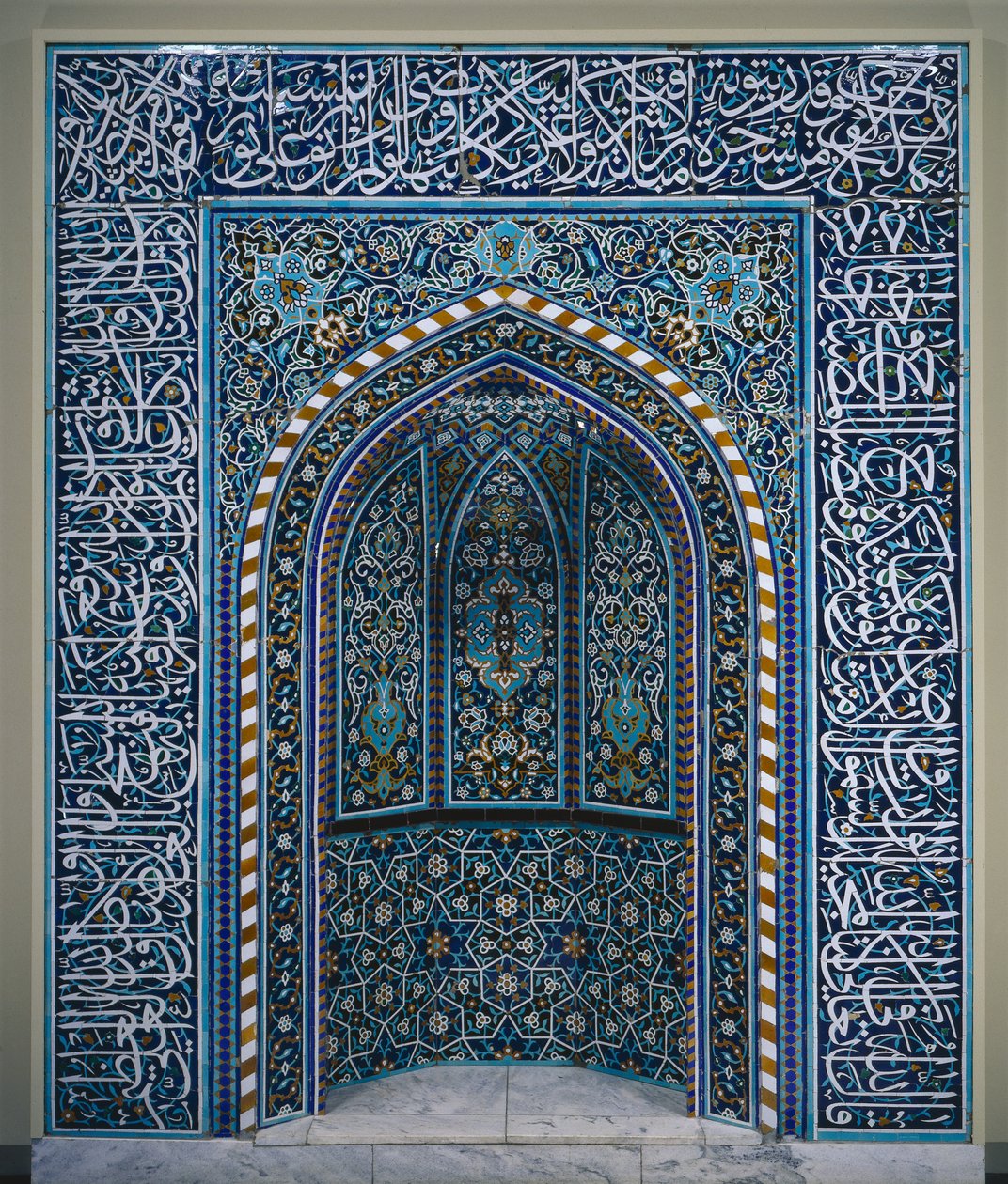 祈りニッチMihrab、1600年代初頭。 作： 不明