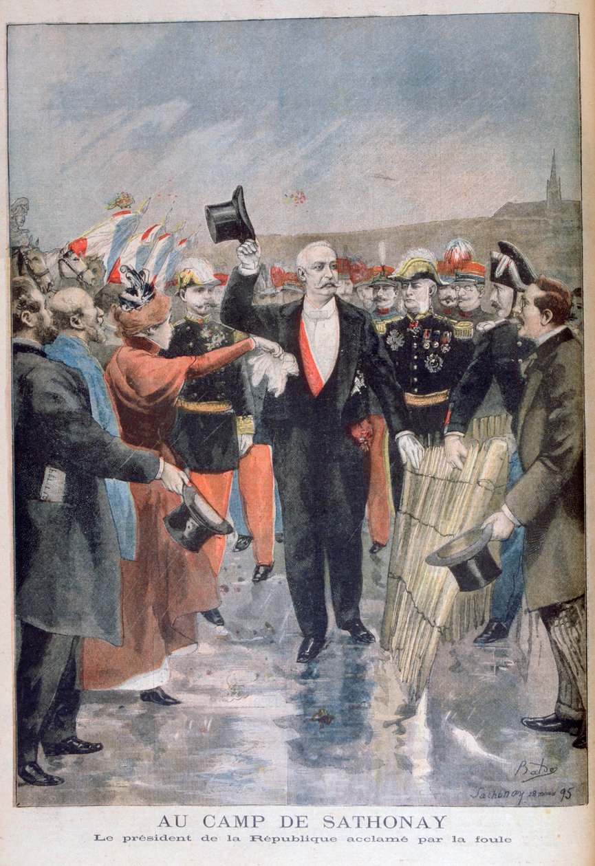フランス共和国大統領、サトーネキャンプ、1895年 作： 不明