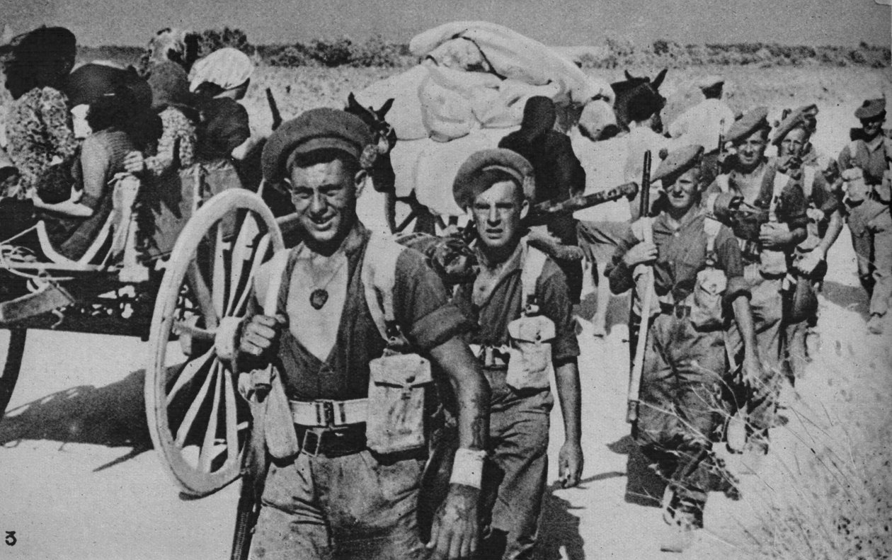 ブリッジヘッドからの攻撃、1943-44 作： 不明