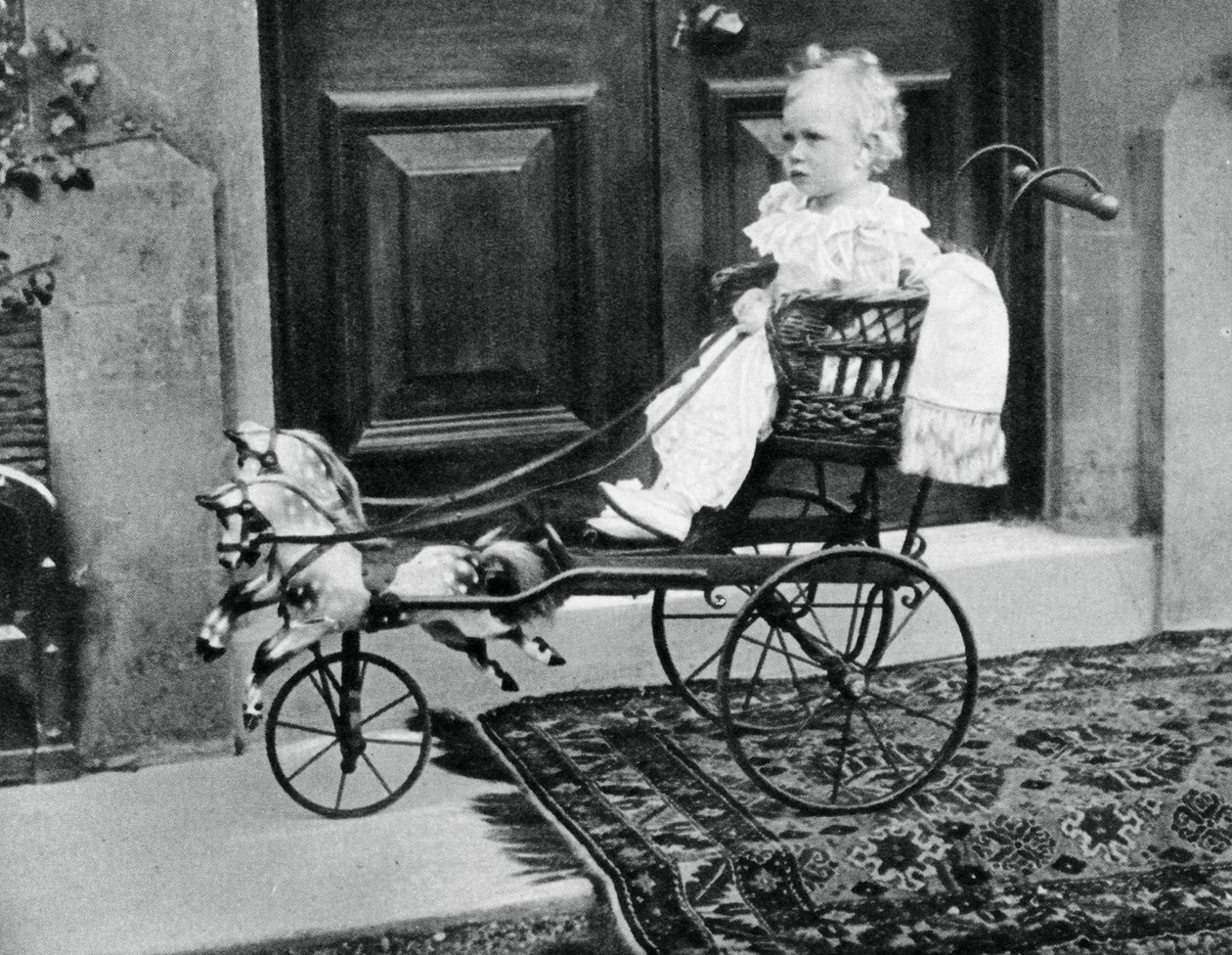 1歳のアルバートウィンザー王子、c1896 作： 不明