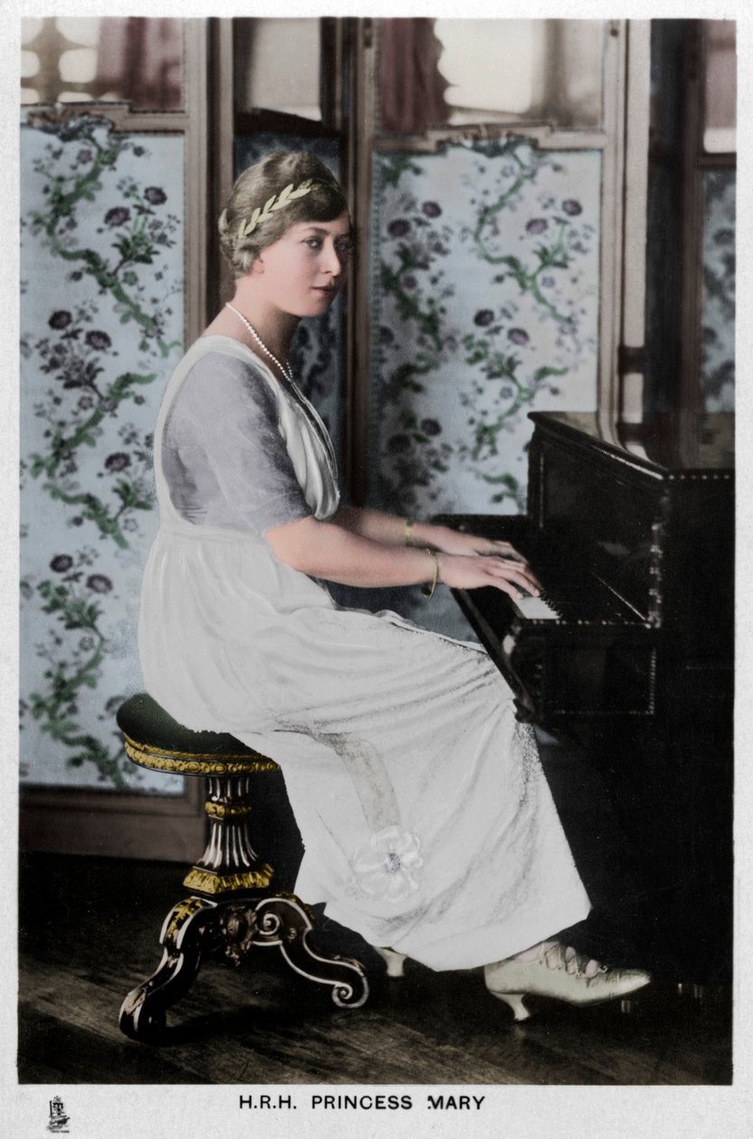 イギリスのメアリー王女、c1910s 作： 不明