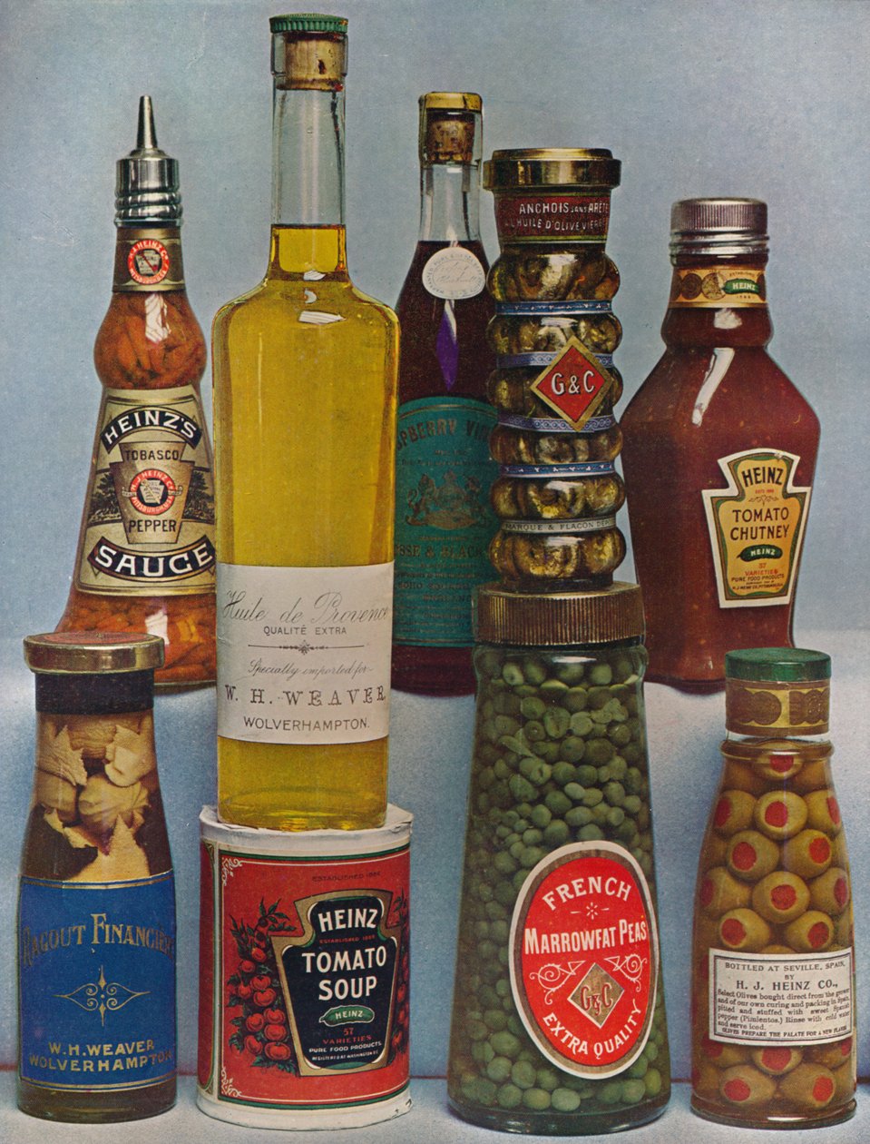 製品ラベル、1909年。 作： 不明
