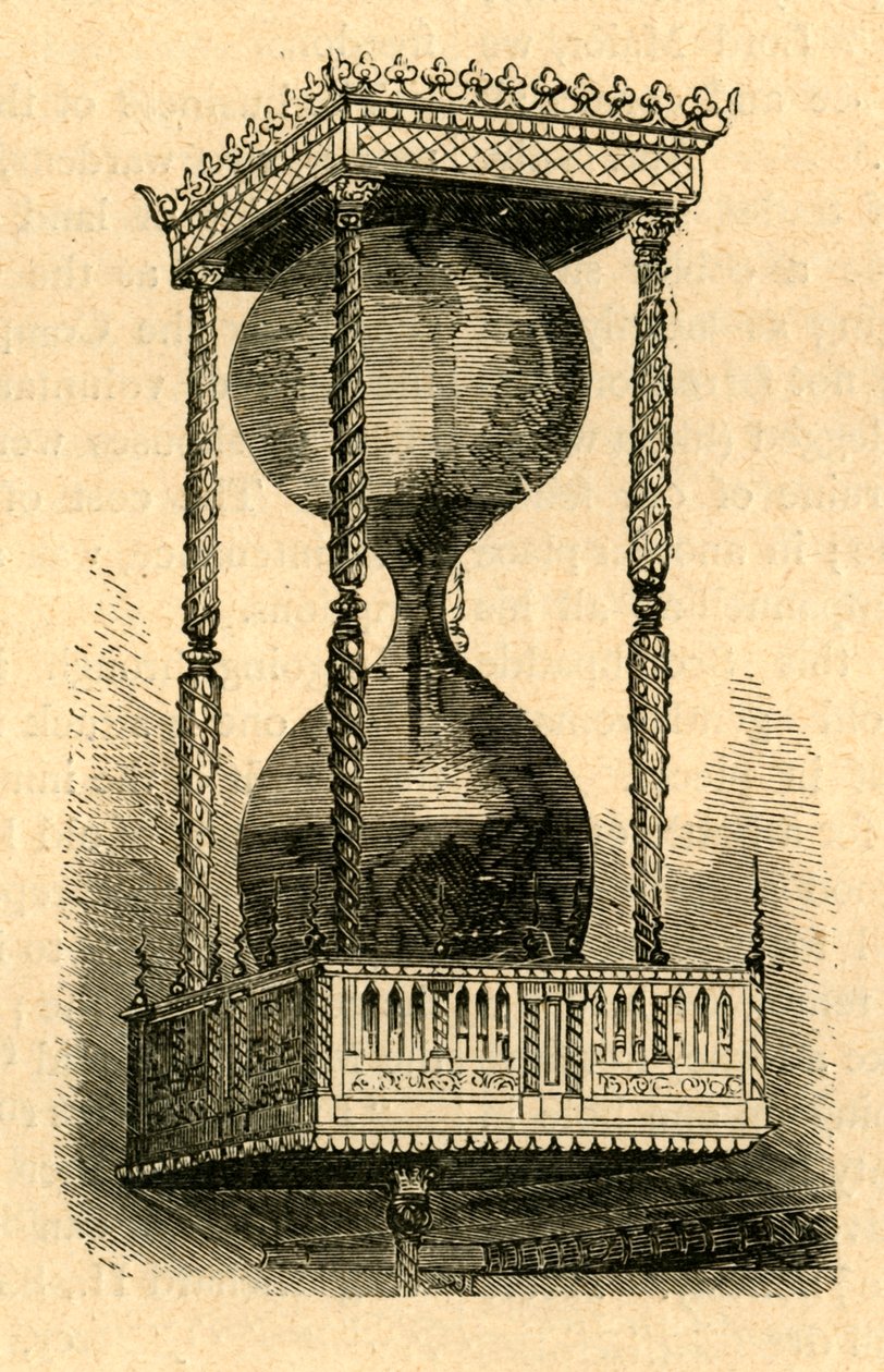 パルピットアワーグラス、1897年。 作： 不明