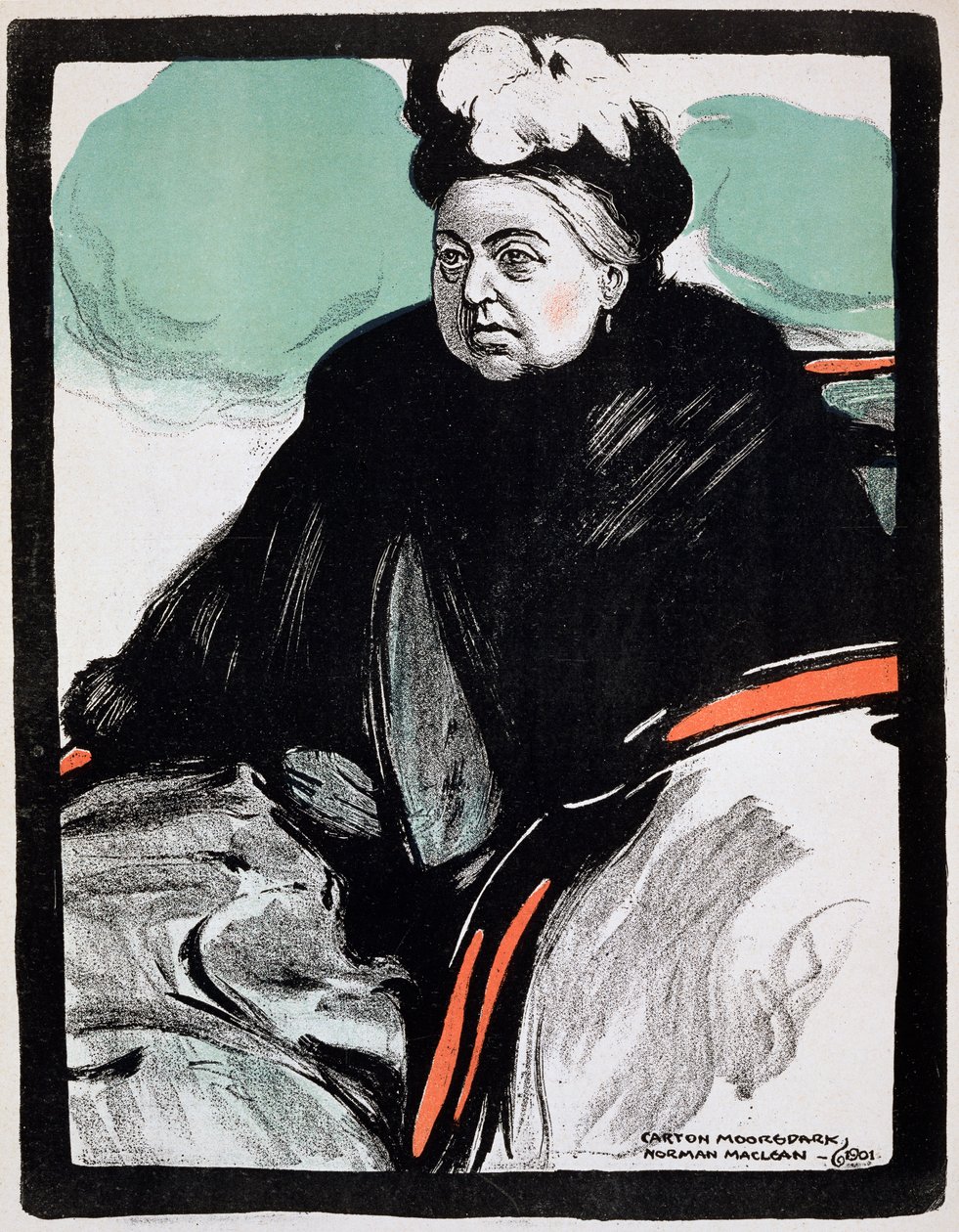 ビクトリア女王、1901 年 作： 不明