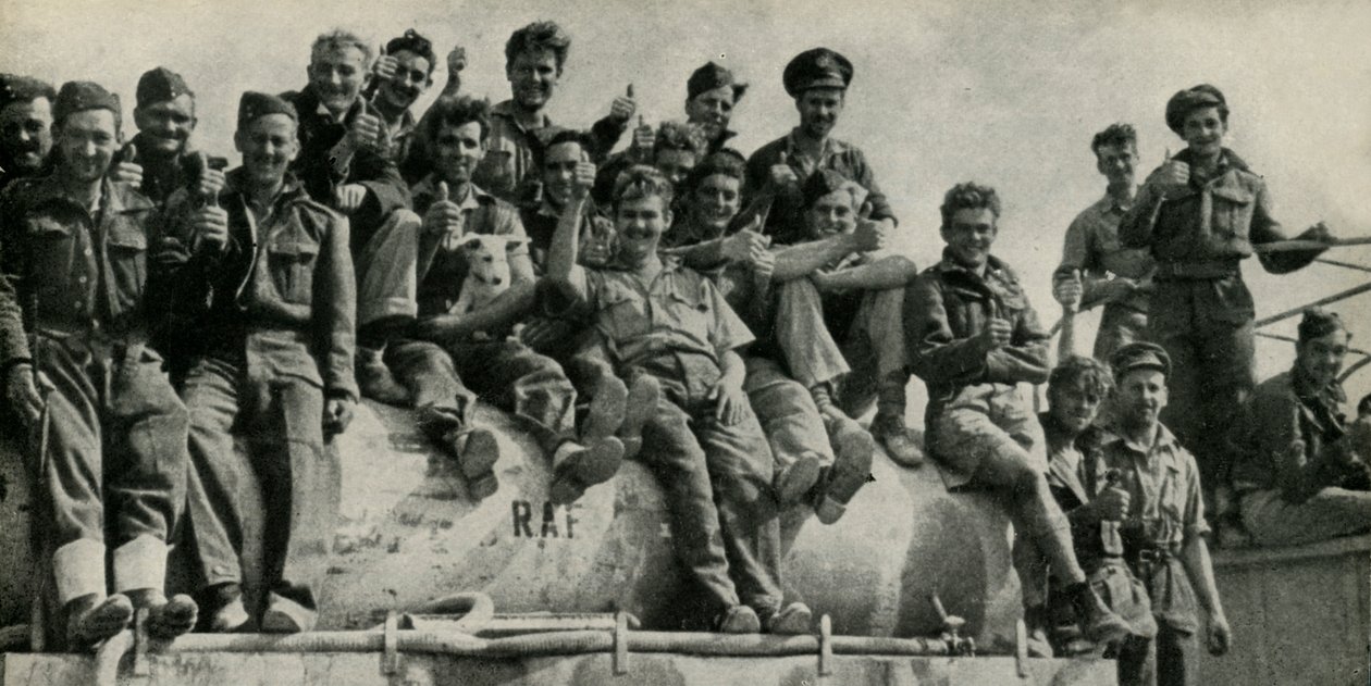 RAF Ground Crews：Tripolitania、c1942-1943、1945。 作： 不明
