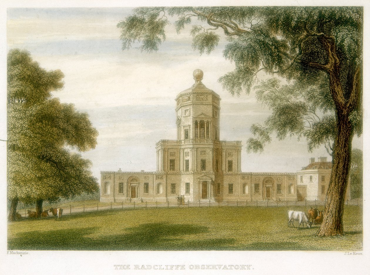 ラドクリフ天文台、イギリス、オックスフォード、1834 作： 不明