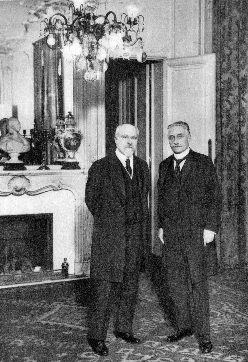 レイモンドポアンカレ、1920年フランスの政治家。 作： 不明