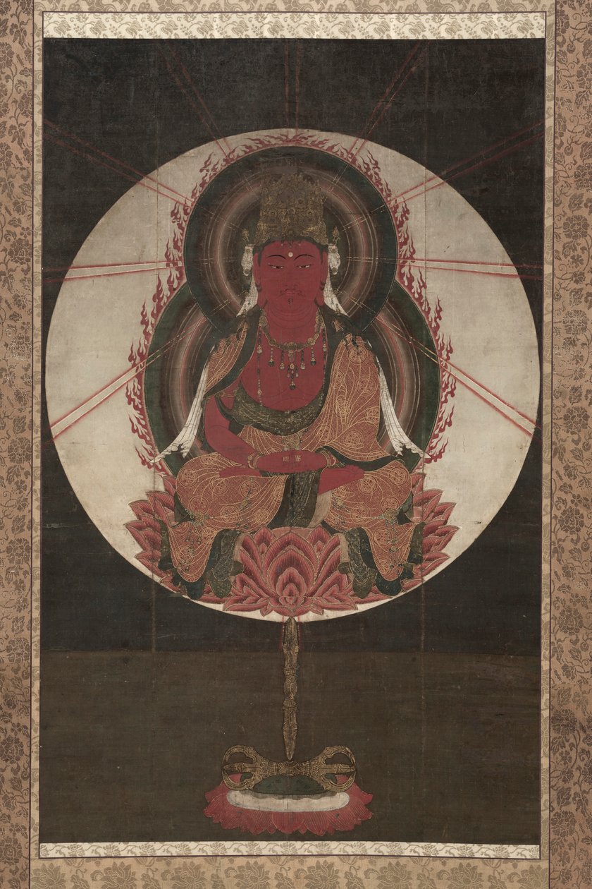 レッドアミダ、1300年代。 作： 不明