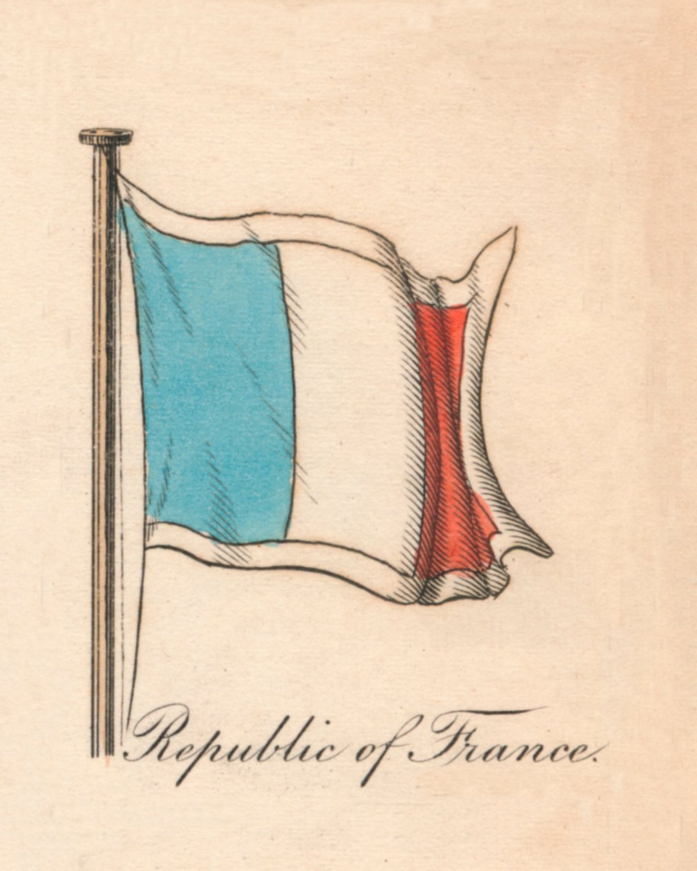 フランス共和国、1838 作： 不明