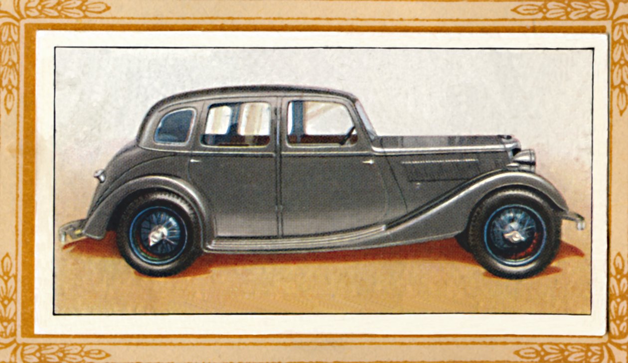 Riley Eight-90 Adelphi Saloon、c1936 作： 不明