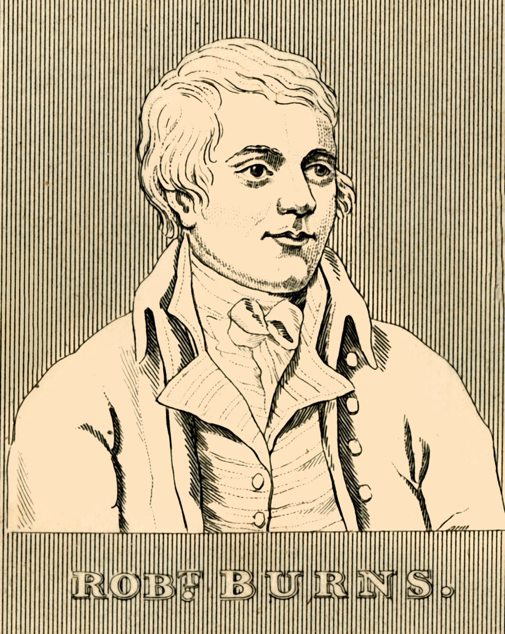 ロバート・バーンズ、1759-1796、1830。 作： 不明