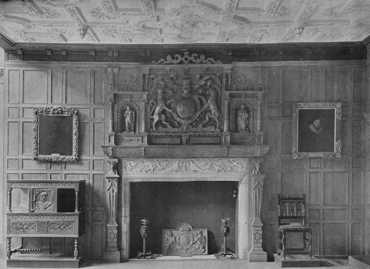 ブロムリーバイボウの旧宮殿の部屋、1908年 作： 不明