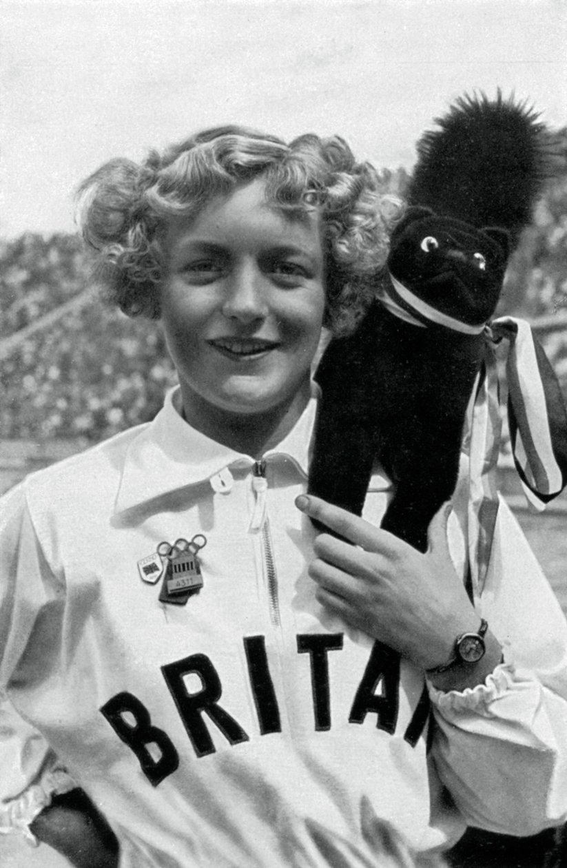ラスリーモリスハンコック、イギリスの水泳選手、ベルリンオリンピック、1936年 作： 不明