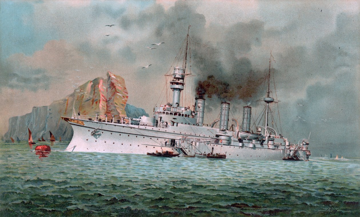 S.M. 大型巡洋艦ヘルタ 作： 不明