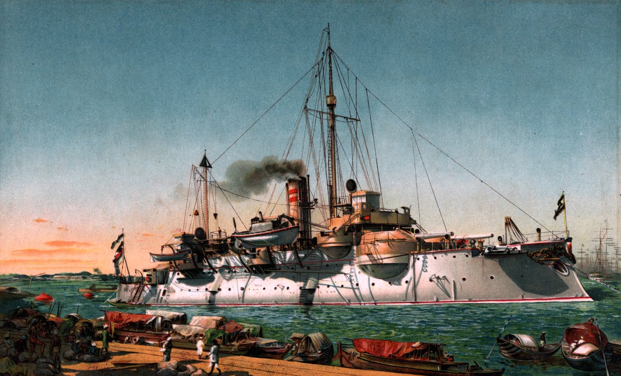 S.M. 沿岸装甲船ベオウルフ号 作： 不明