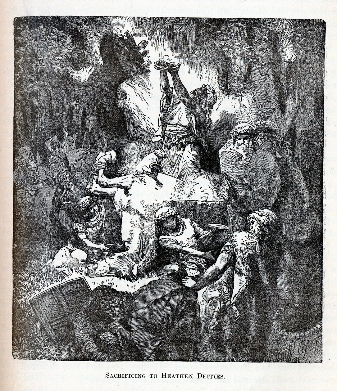 異教の神々への犠牲1882 作： 不明