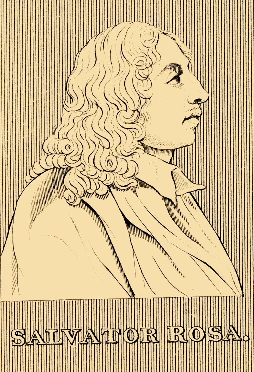 サルヴァトール・ローザ、1615-1673、1830。 作： 不明