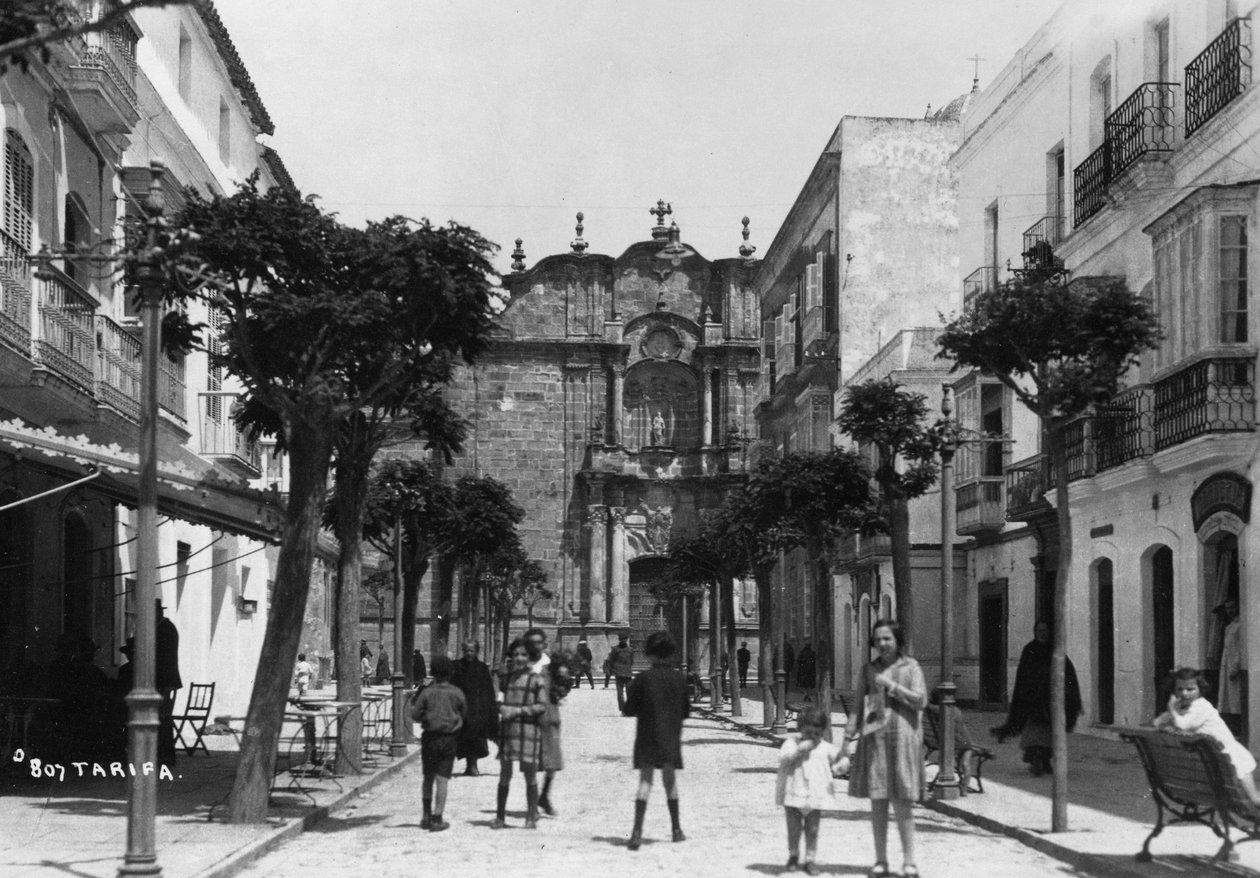 サンマテオ教会、タリファ、アンダルシア、スペイン、c1920s-c1930s 作： 不明
