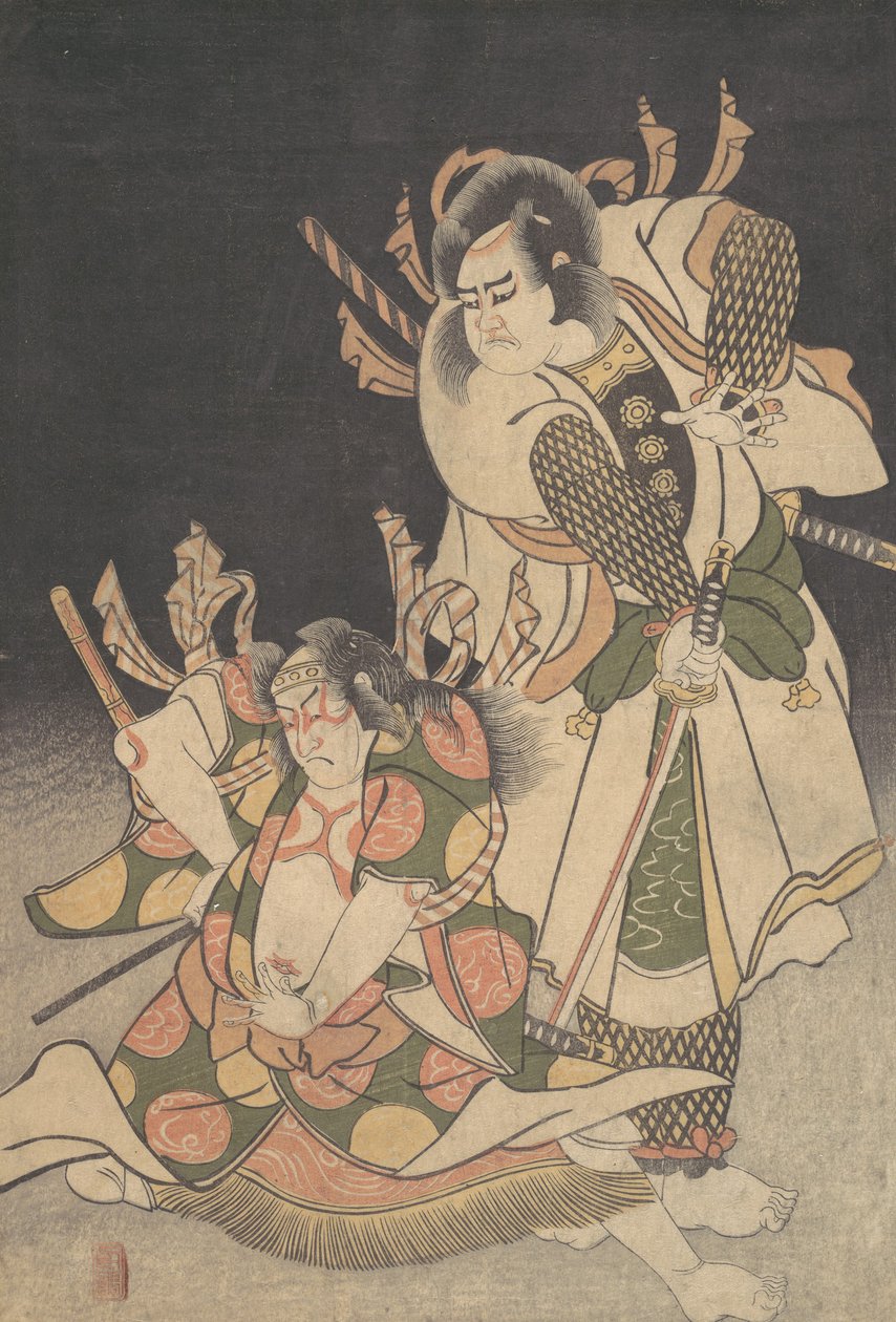 ドラマのワンシーン。 作： 不明