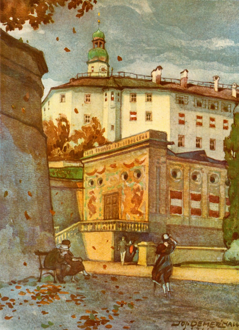 アンブラス城、c1929。 作： 不明