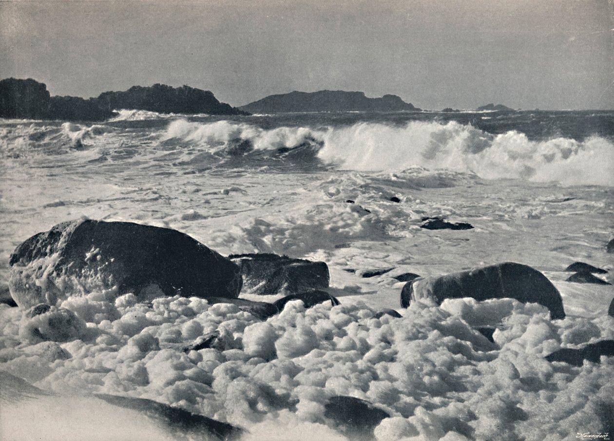シリー諸島-ヘルベイ、ブライア島、1895 作： 不明
