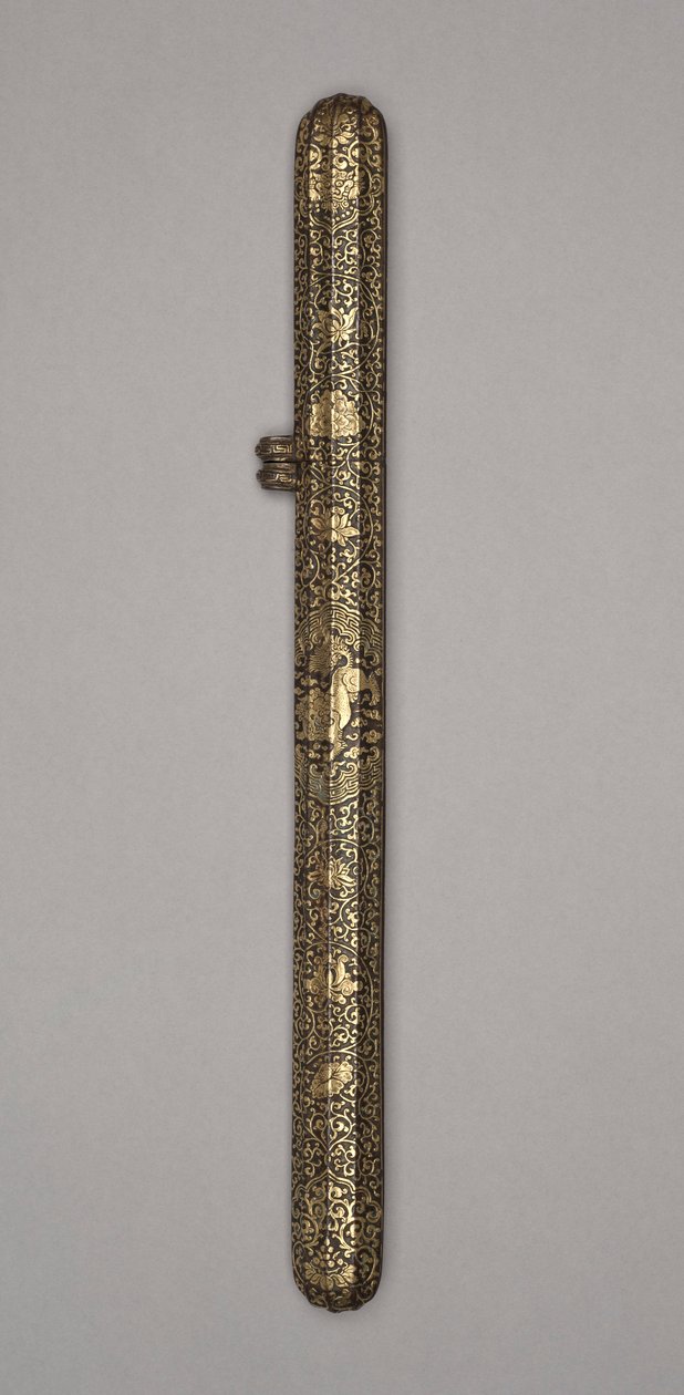 短剣の鞘、c。 1600。 作： 不明