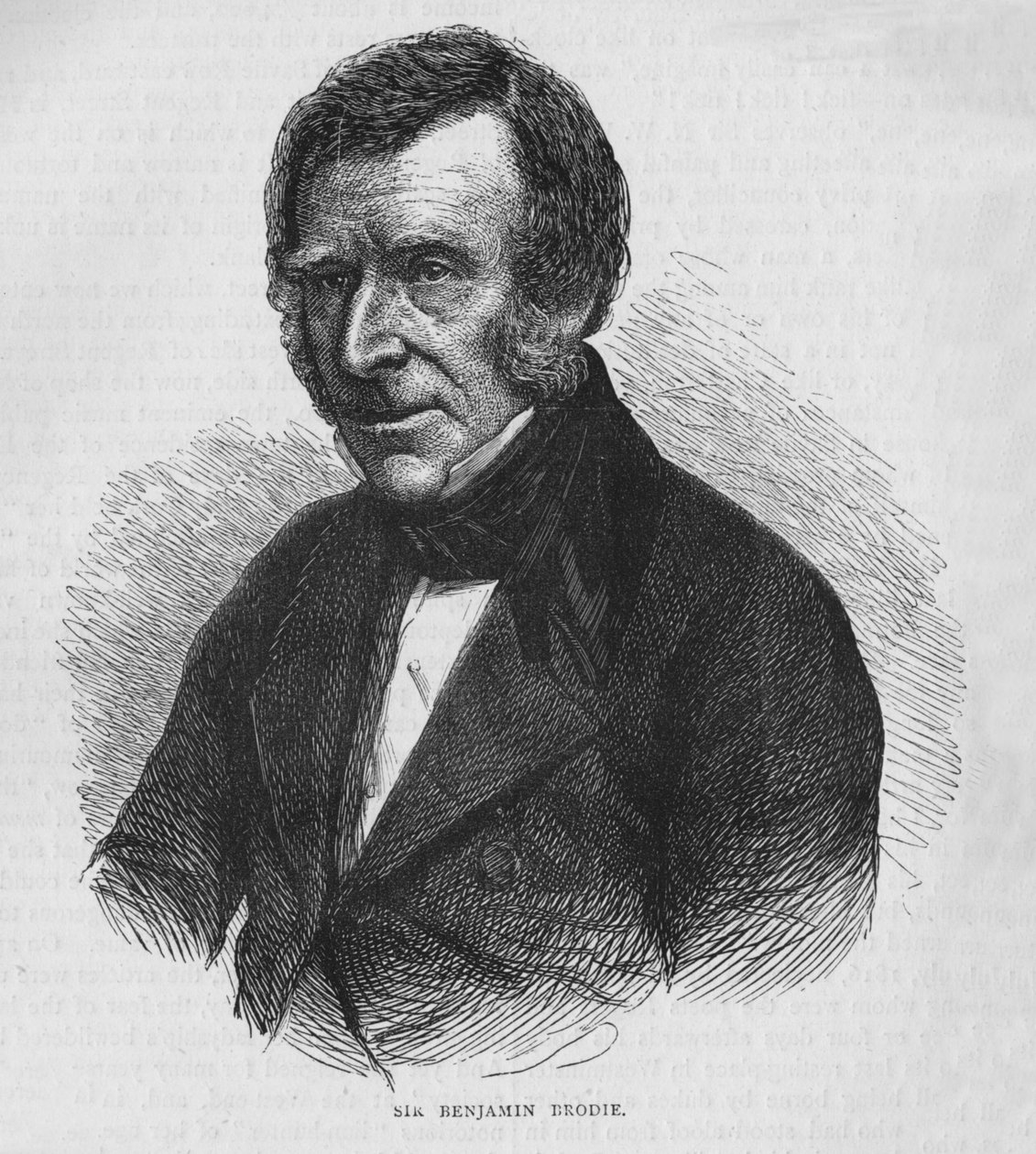 ベンジャミン・ブロディ卿、イギリス人医師、c1860 1878 作： 不明