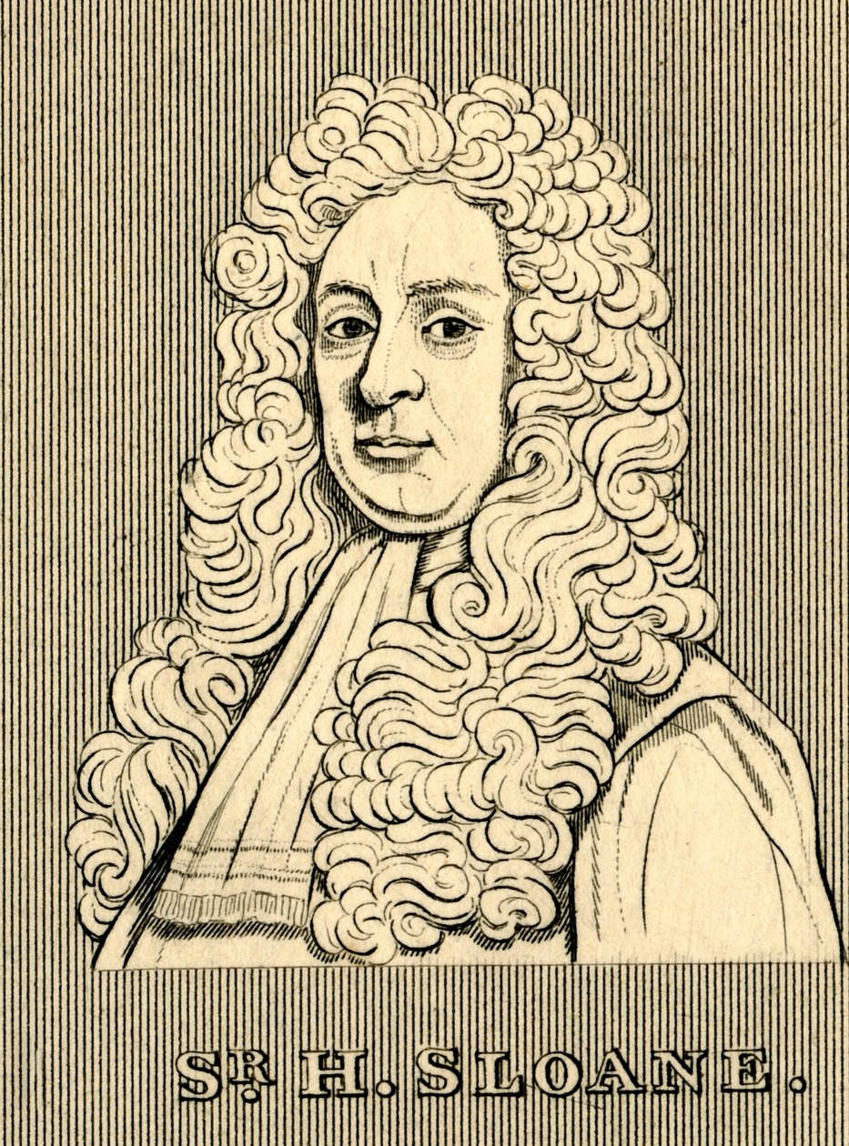 H.スローン卿、1660-1753年、1830年。 作： 不明