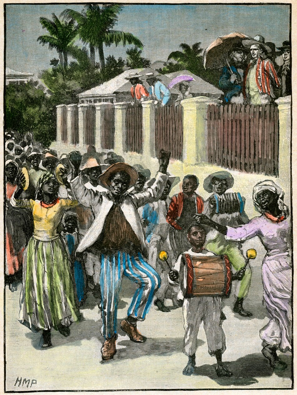 バルバドス、1880年の奴隷解放刑 作： 不明