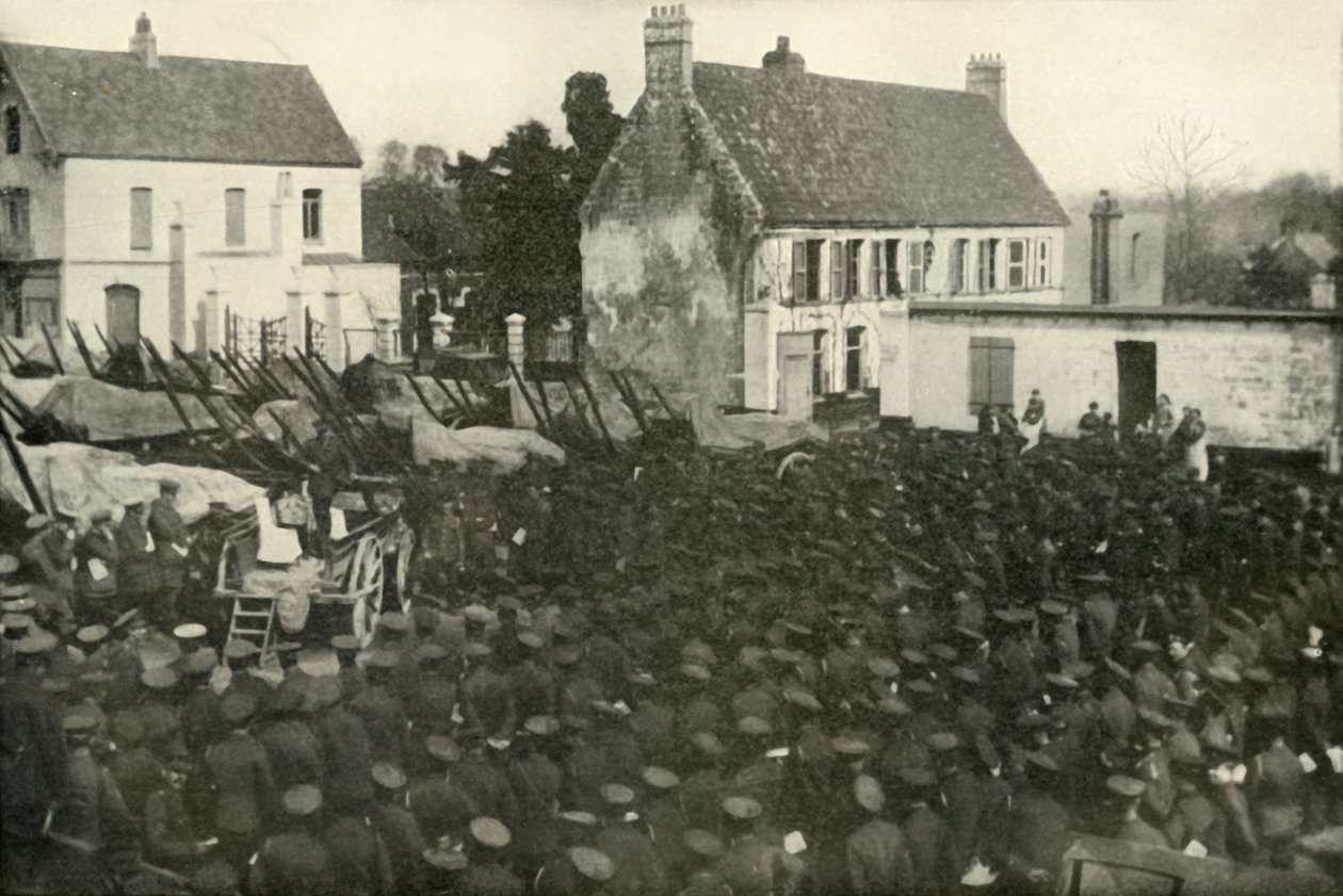 1919年フランスのどこかで。 作： 不明