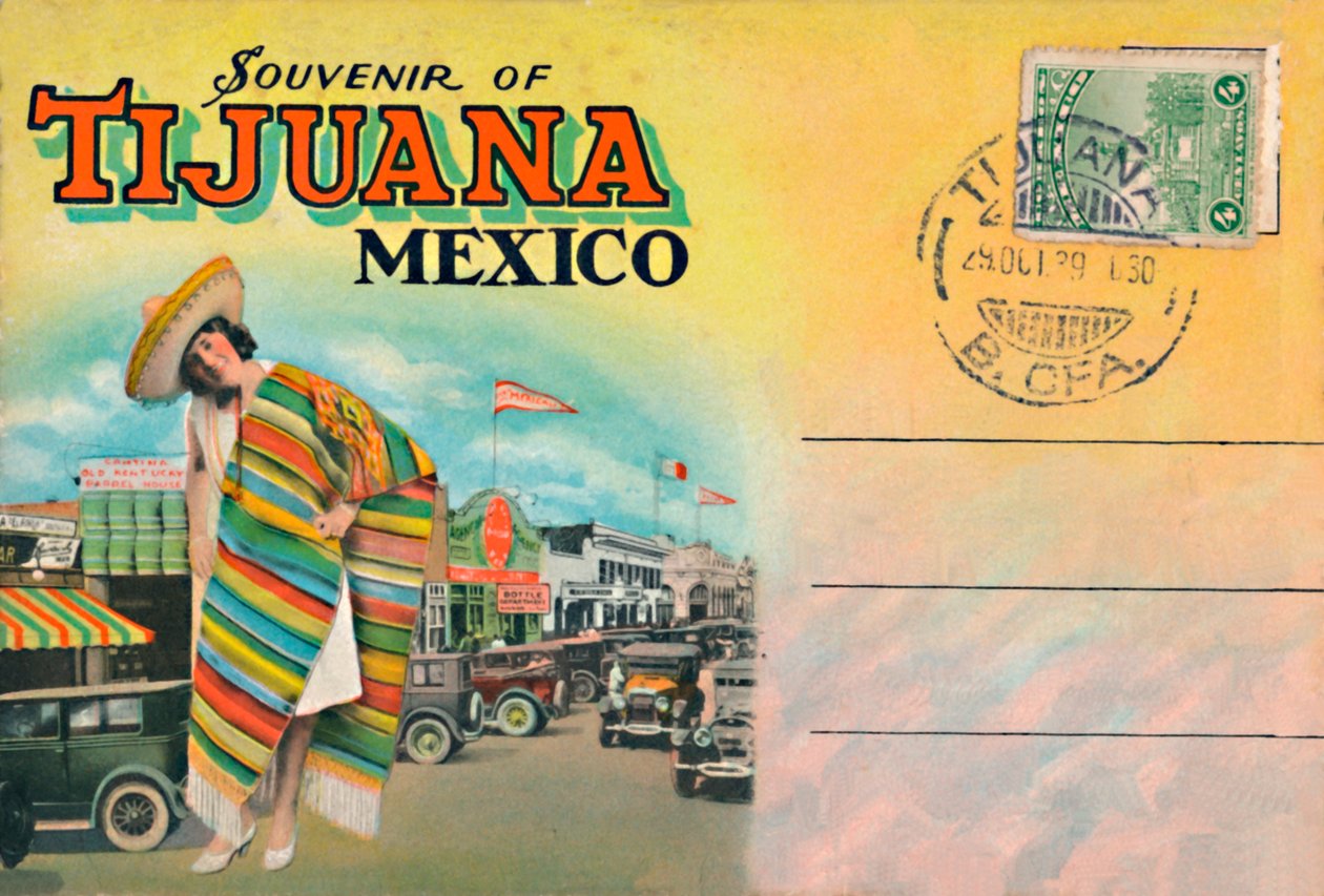 メキシコ、ティファナのお土産、c1939 作： 不明