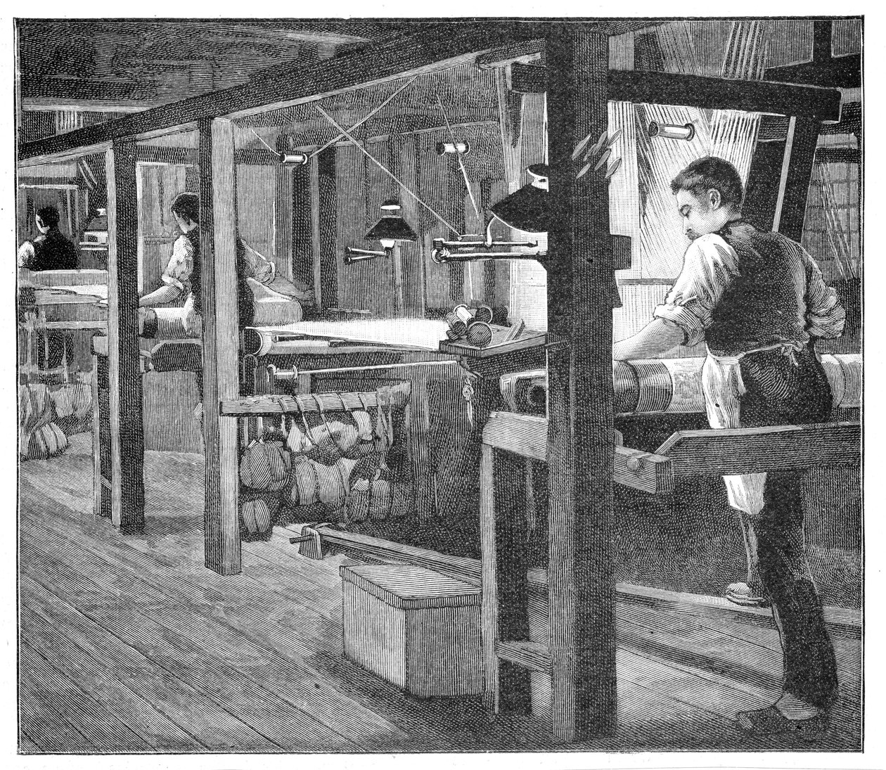 スピタルフィールズシルクウィーバー、1893 作： 不明