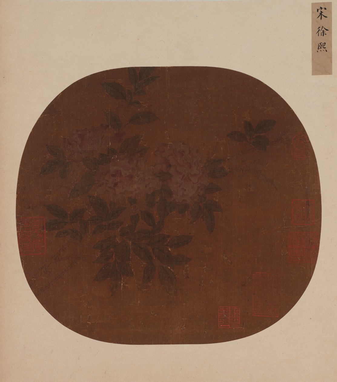 バラのしぶき、明代、1368～1644年。 作： 不明