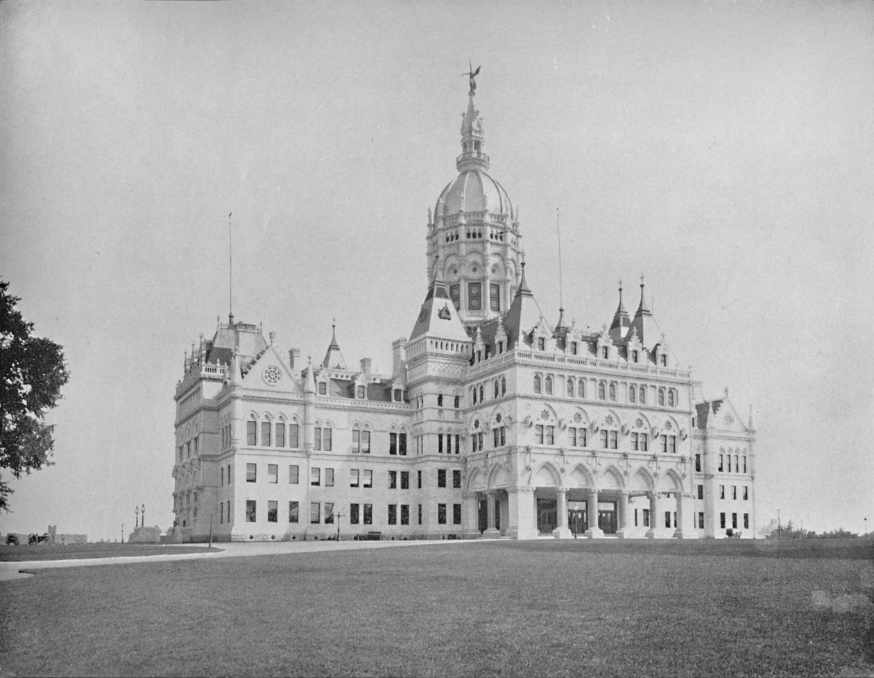 州議会議事堂、ハートフォード、コネチカット、c1897。 作： 不明