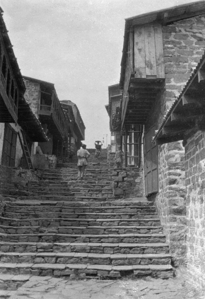 1917年、インドのカイラナバザールに至るまでの手順 作： 不明