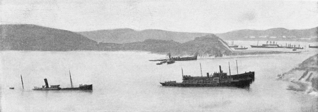 沈没した日本艦船、日露戦争、1904-5 作： 不明
