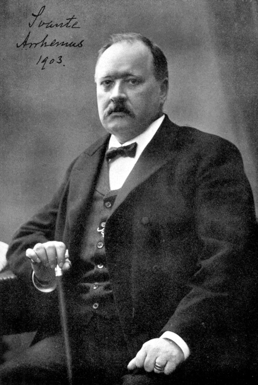 Svante Arrhenius 1859-1927、スウェーデンの物理学者および化学者、1903 作： 不明
