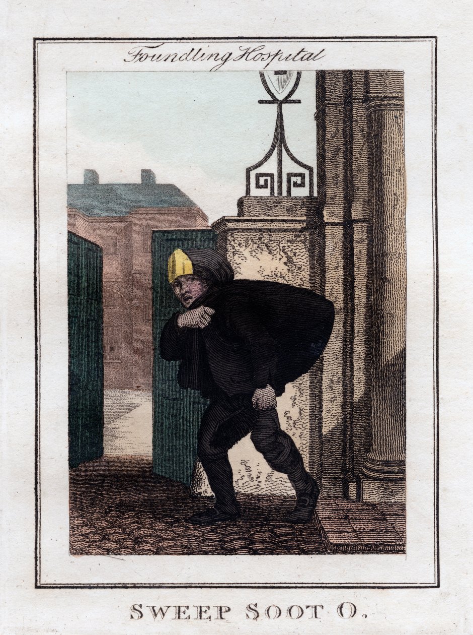 Sweep Soot O、Foundling Hospital、ロンドン、1805 作： 不明