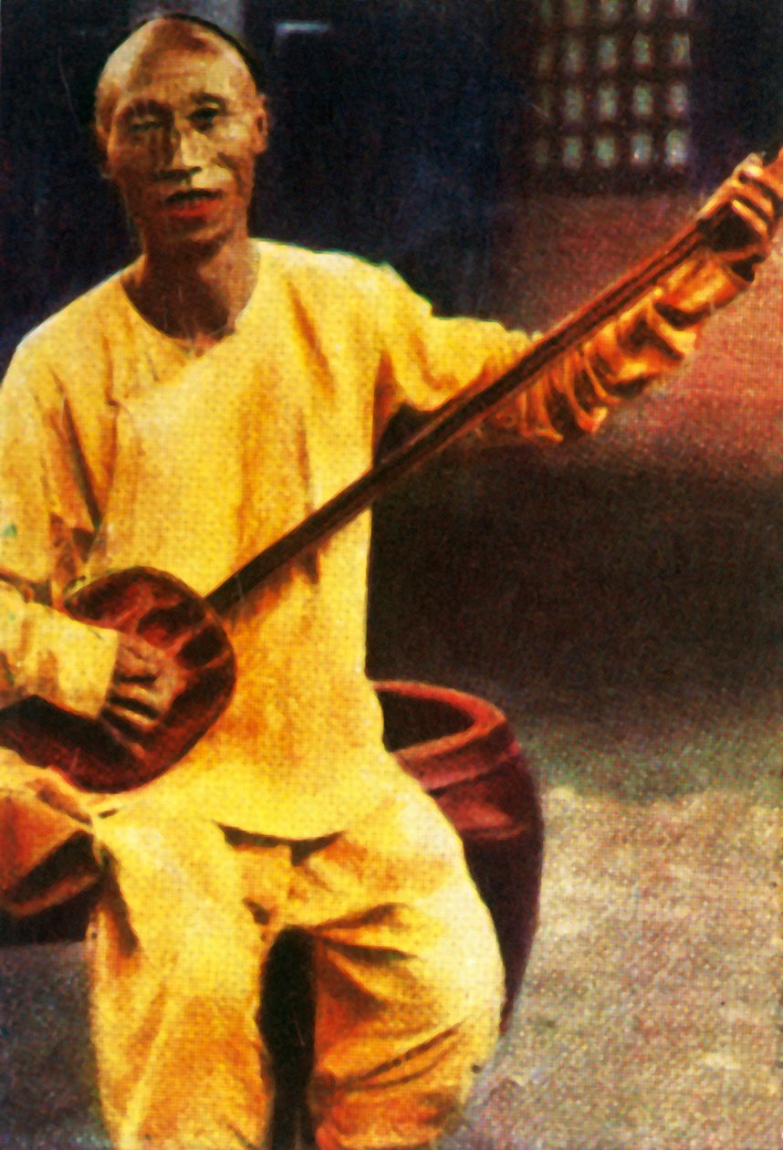 ティーハウスミュージシャン、中国、c1928。 作： 不明