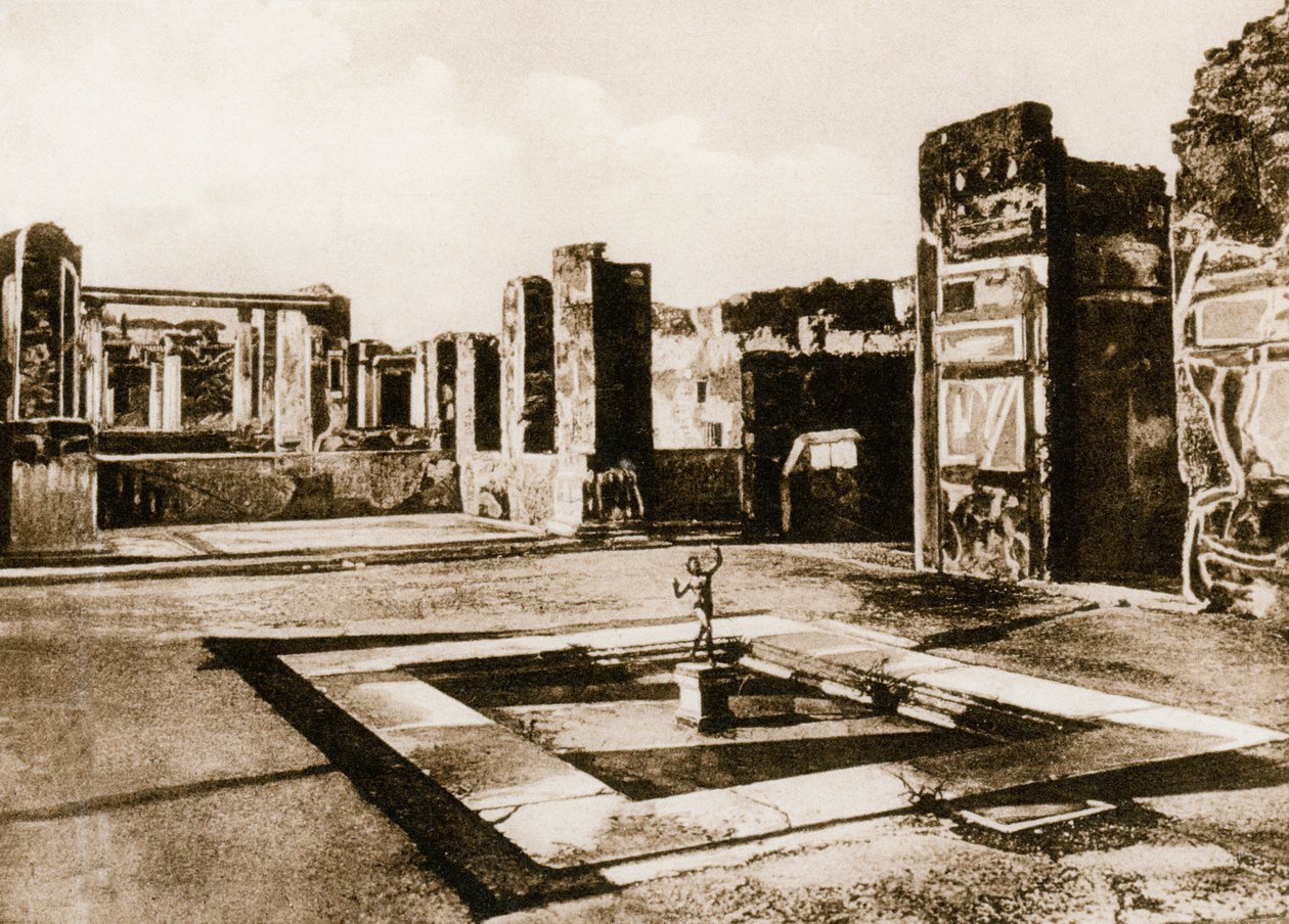 アポロ神殿、ポンペイ、イタリア、c1900年代 作： 不明