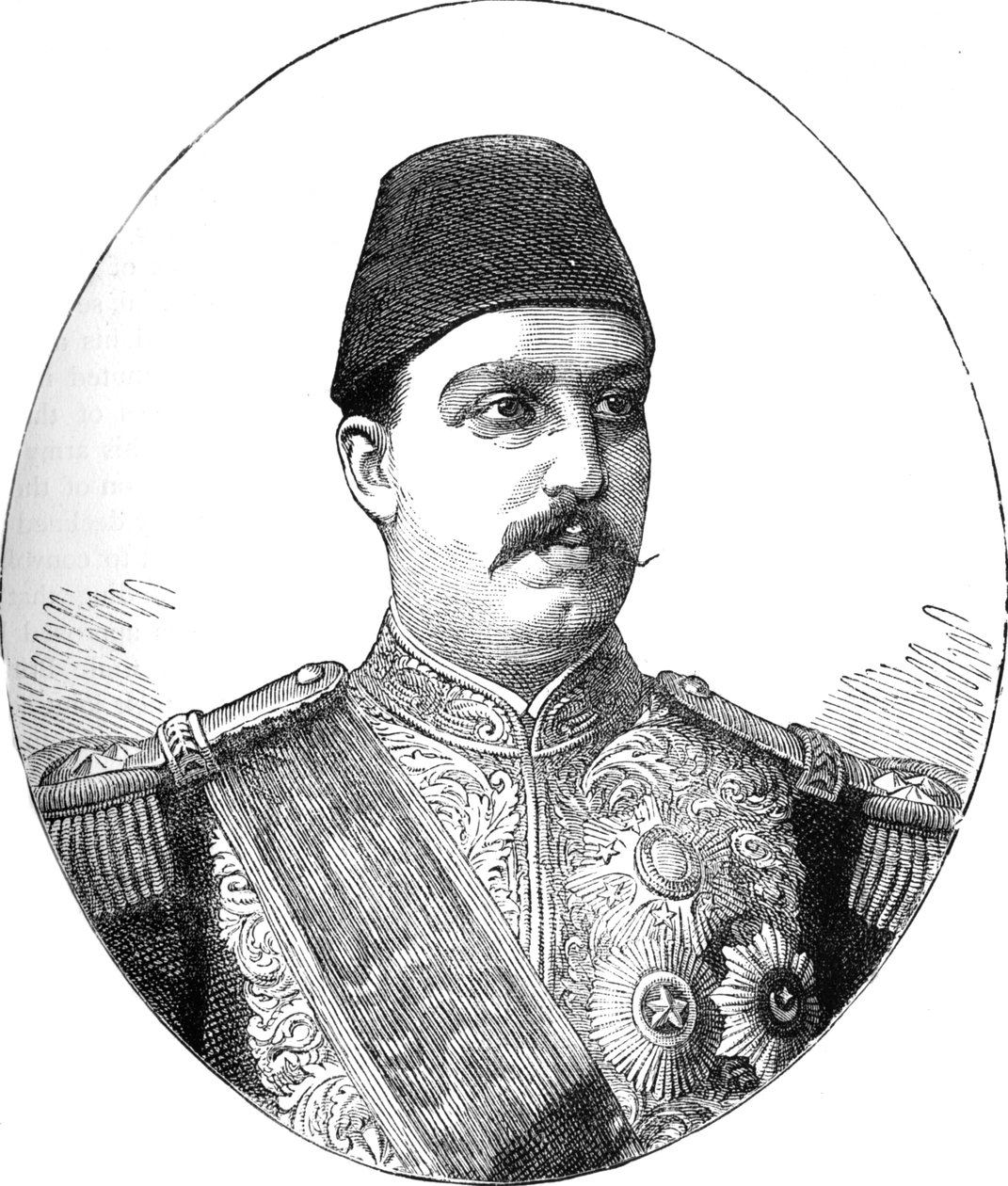 Tewfik、エジプトのKhedive、c1882 作： 不明