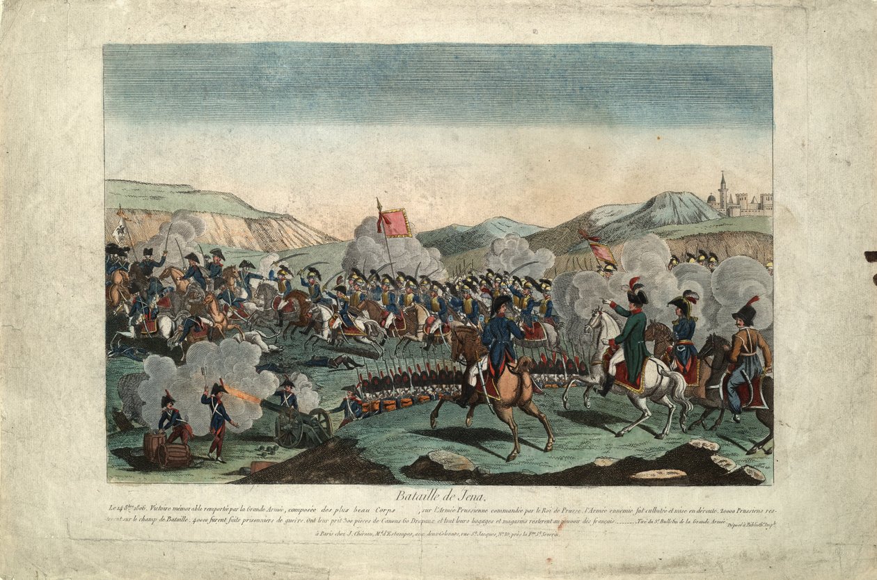 イェーナの戦い、1806年頃 作： 不明