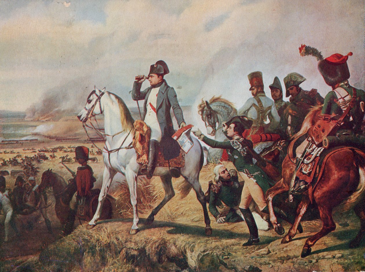 ワグラムの戦い 1809 年、1938 年。 作： 不明